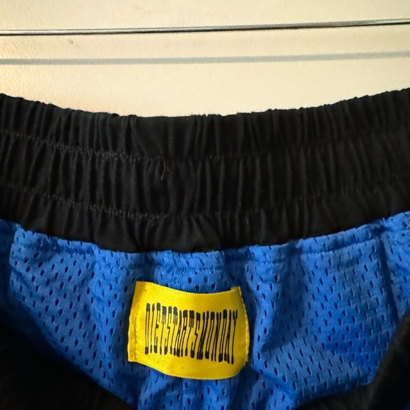 RARE Diet Starts Monday x Sneaker Politics Mesh Shorts Blue XXL EUC - Picture 5 of 7